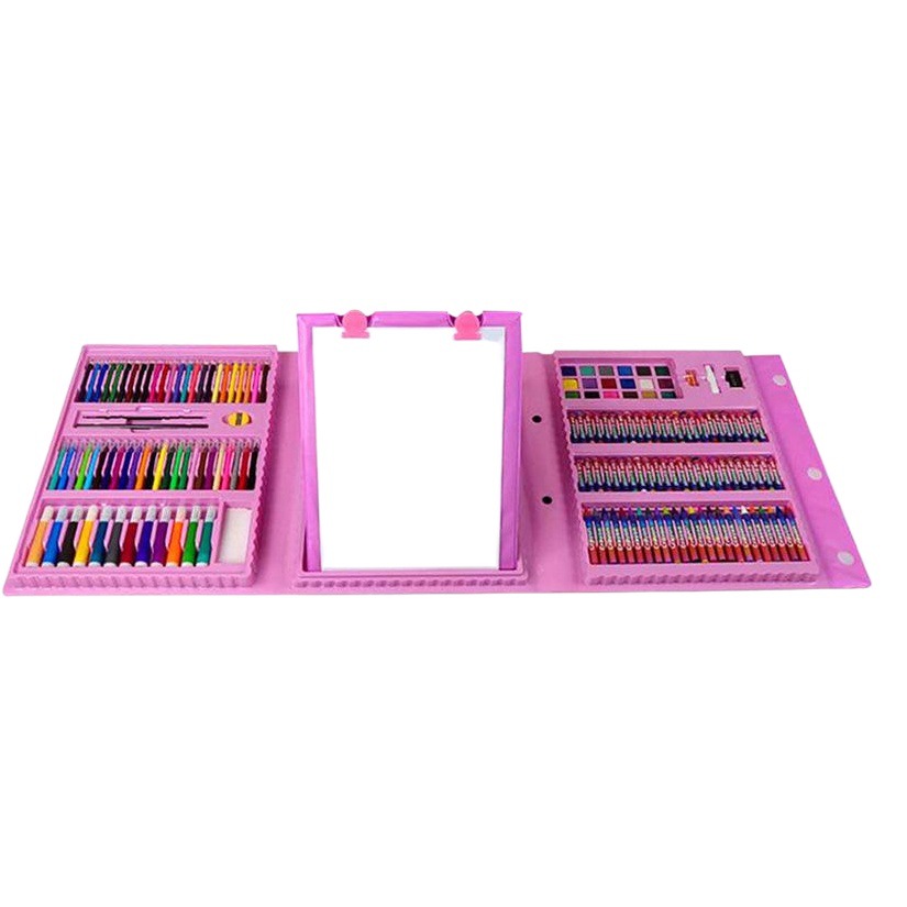 Manufacturers supply watercolor pen suit children's children's painting color pen art supplies painting 208 brush wholesale