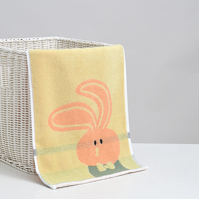Picture of Jieliya Children's Towel Cotton Soft Absorbent Cute Pet Animal Cotton Children's Small Towel New 241324