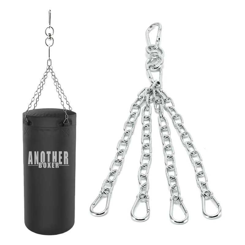 Boxing Punching Bag Stand Chain Holder to Prevent Sandbags from Twisting, with Reinforced Iron Chain to Prevent Entanglement and Rotation