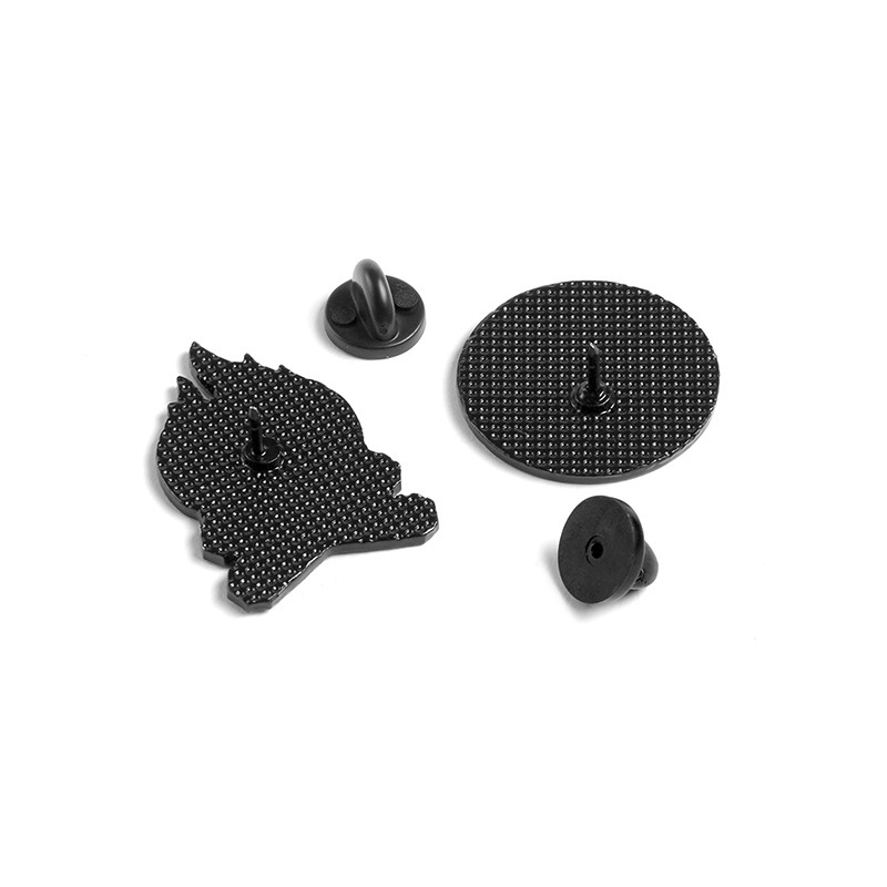 Picture of Oil dripping paint alloy brooch heart Cup EXPLORE outdoor adventure ticket hourglass pin brooch