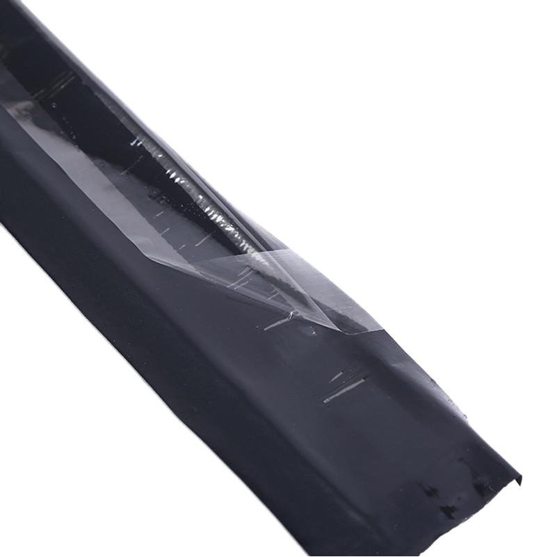 Cross-border wholesale PO Black extra light express packing bag 12cm wide logistics bag manufacturers direct