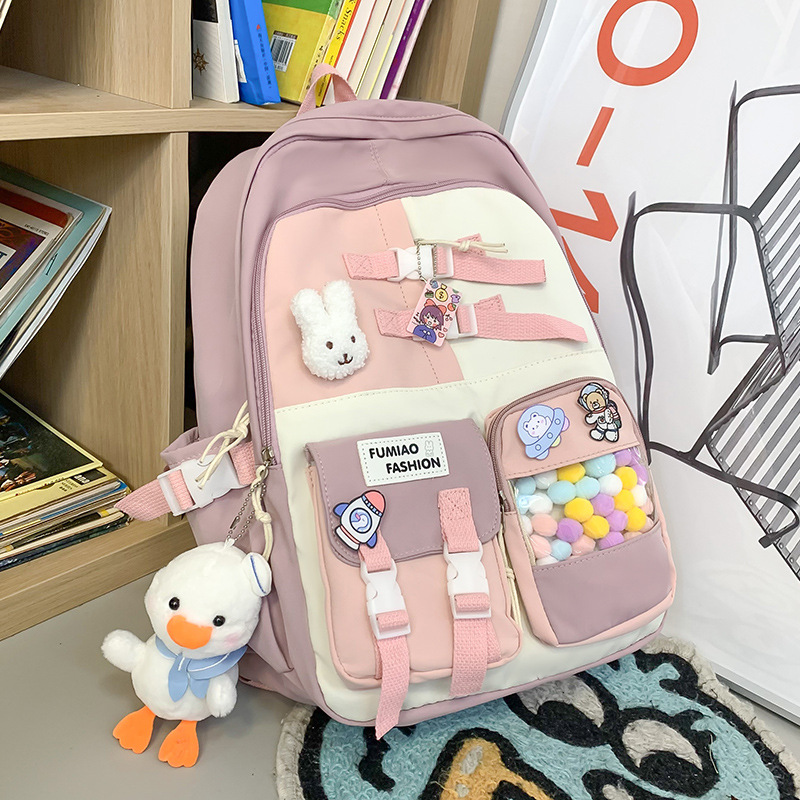 Picture of Schoolbags for Children, Primary School Students, Cute Girls, Middle School Students, Customized High-Quality Wholesale Junior High School Students, High-Looking Backpacks