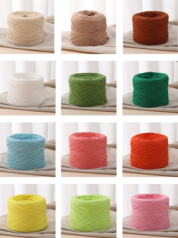 Yarn Adult Wool Group Hand Knitted DIY Baby Children Pure Cotton Scarf Hat Crochet Thine