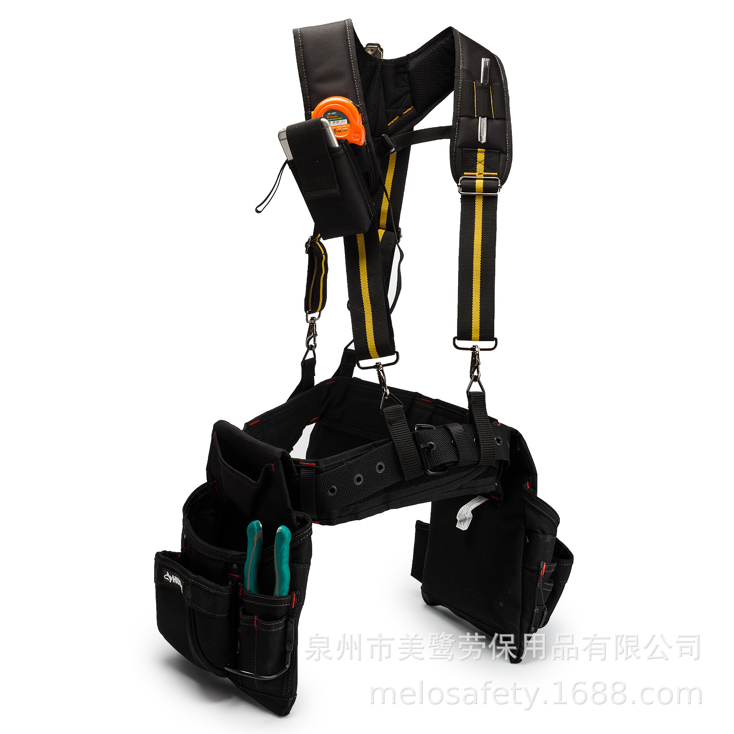 Picture of Cross-border hot selling tooling strap Tool waist bag reduce waist load Tool belt suspenders