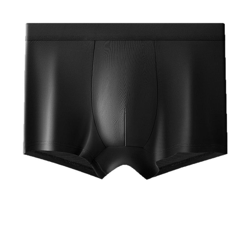 Picture of Jian Dan bird men's ice silk underwear seamless boxer summer thin antibacterial boxer shorts shorts head a generation of hair
