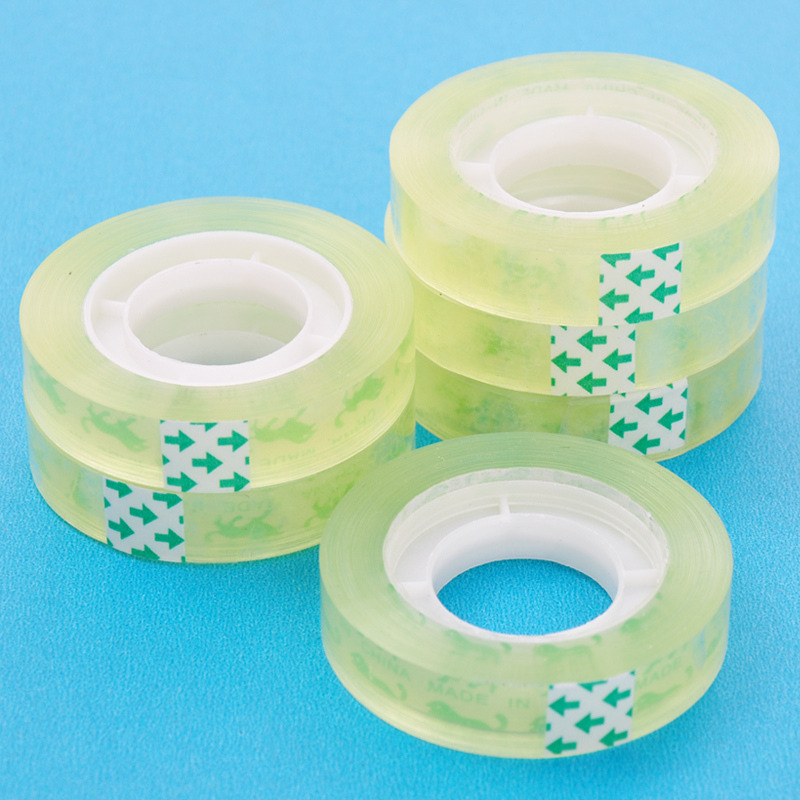 Special Sticky Transparent Stationery Tape Small Tape 12mm Long 30m Tape Student Office Small Tape Manufacturer Direct Sale