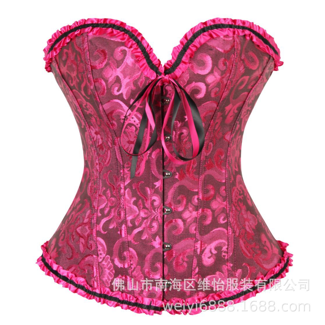 Picture of European and American court corset bridal gown corset source factory spot wholesale large favorably
