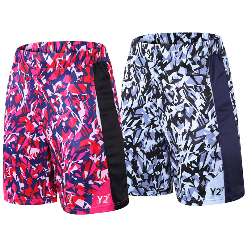 New Badminton Clothing for Men and Women, Adult Quick-Drying Shorts, Summer Kidsren's Sports Training Clothing, Breathable Volleyball Shorts 075