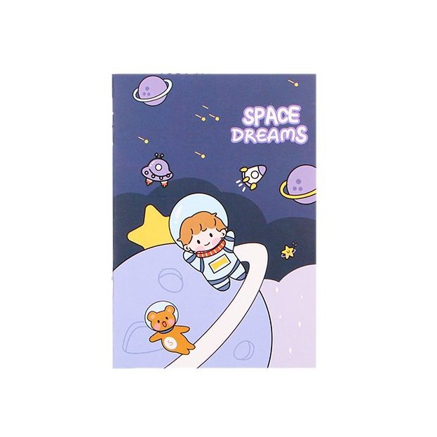 Picture of Cartoon Mini Notebook Students Share Cute Pocket Notebook Carry-on Stationery for Primary School Students Reward Small Gifts