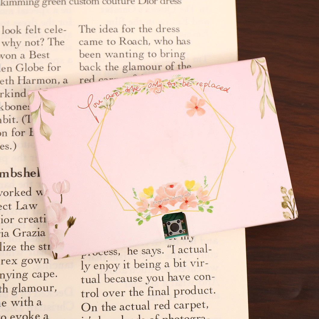 Picture of Tanabata Valentine's Day Gift Audio Tape Voice Card Birthday Gift Message Small Card Confession Artifact
