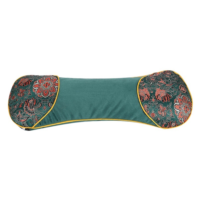 Electric heating wormwood bone headrest manufacturers wholesale removable cervical pillow moxibustion trembles with heated wormwood pillow