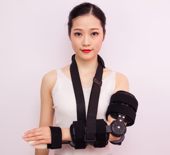 Picture of New elbow joint fixation support adjustable forearm fracture protective gear arm sling elbow joint fixation