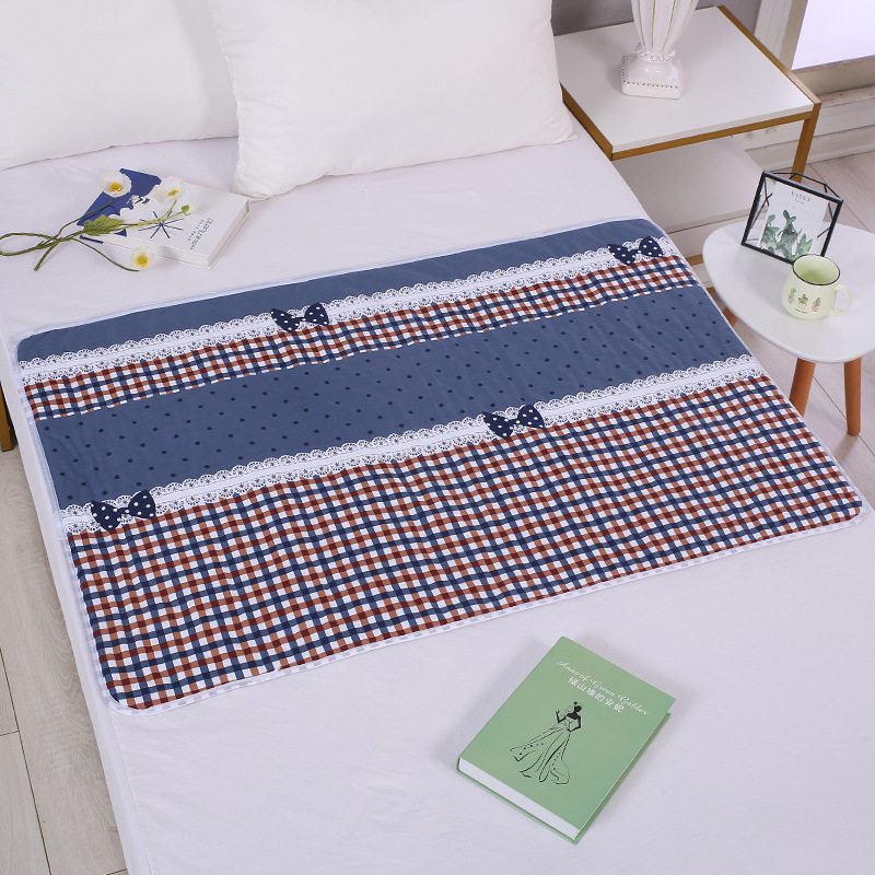 Picture of Diaphragm Pad Baby Children Waterproof Washable Breathable Washable Menstruation Mat Big Bed Size Four Seasons Pure Cotton Diaphragm Pad