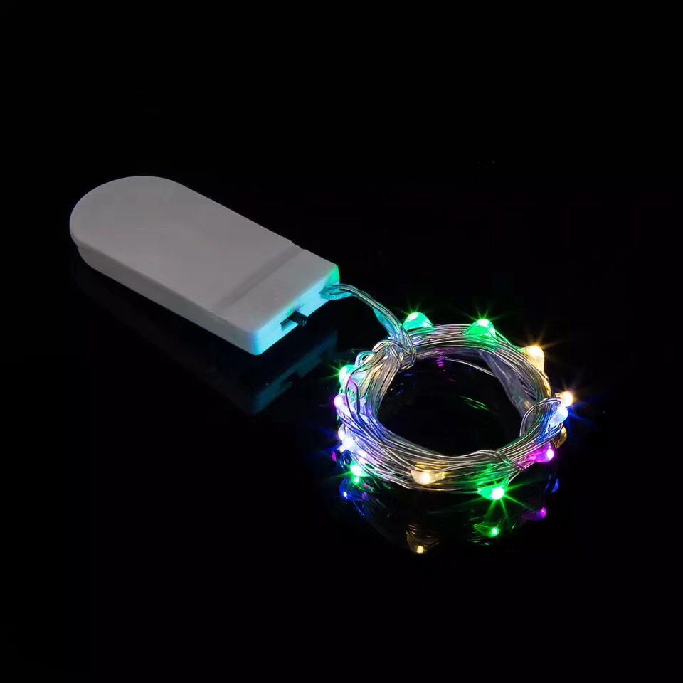 Picture of Wholesale color 1 meter light string warm color spot gift packaging carton matching 1 meter 10 lamp color light string spot