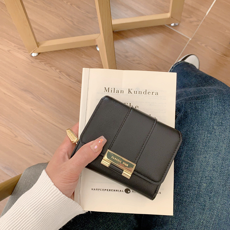 Picture of 2025 Cross-Border New Small Wallet Women's High-End Small Foldableing Wallet Short Zipper 70% off Clutch Bag for Women