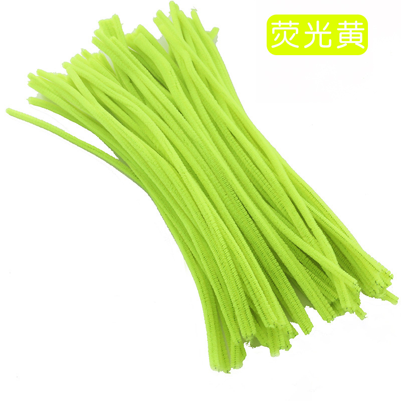 Picture of Children's puzzle twist bar environmental protection color wool wool root plush DIY kindergarten handmade beautiful Labor materials