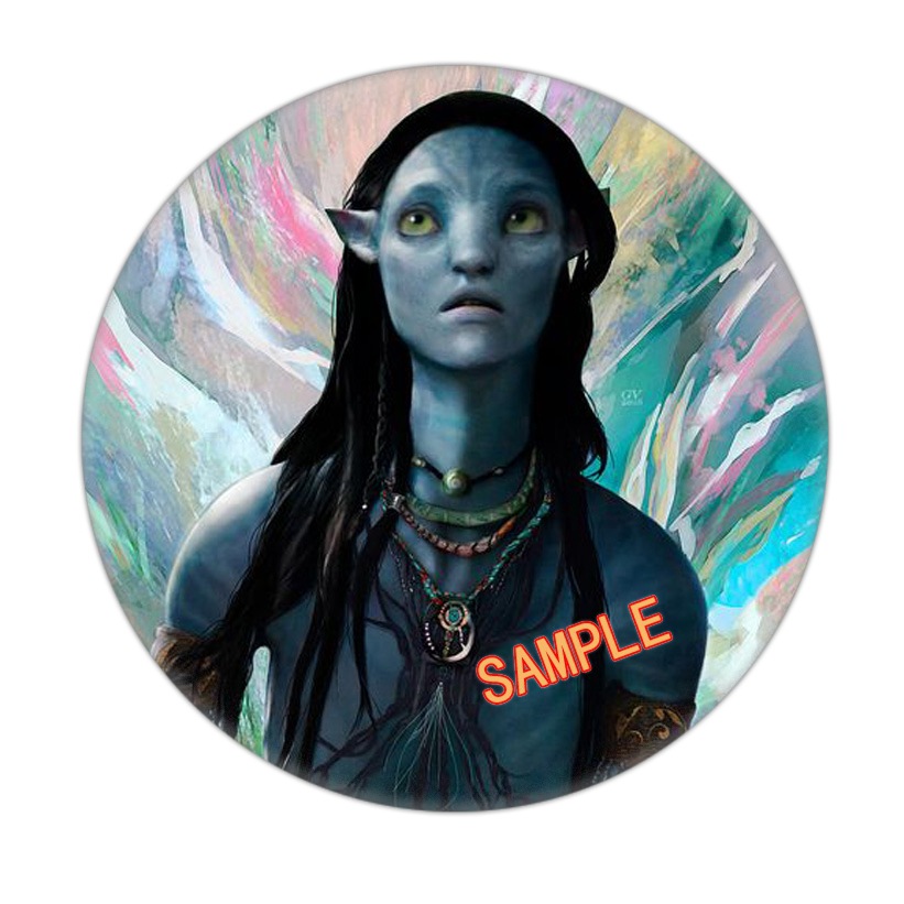 Picture of New Avatar 2 Movie Surrounding Badge Yum Tinplate Brooch 1-36