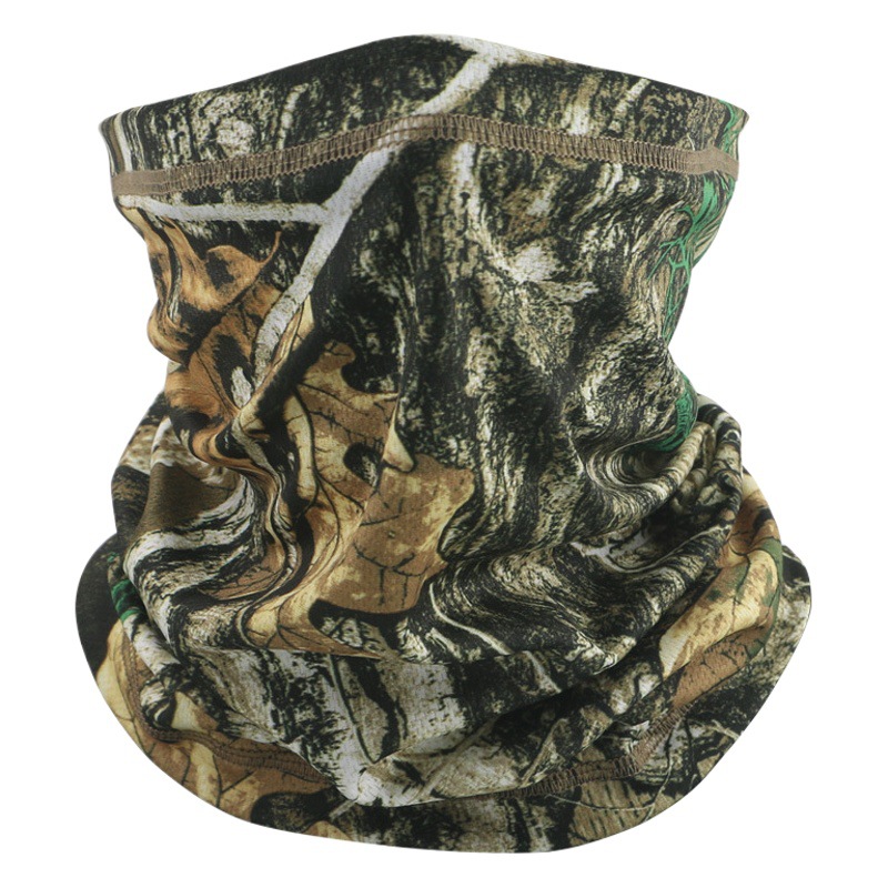 Multifunctional Magic Headscarf, Outdoor Camouflage Quick-Drying Mask, Cycling Hood, Sun Protection Neck Scarf, Mesh Neck Scarf, Cross-Border Batch