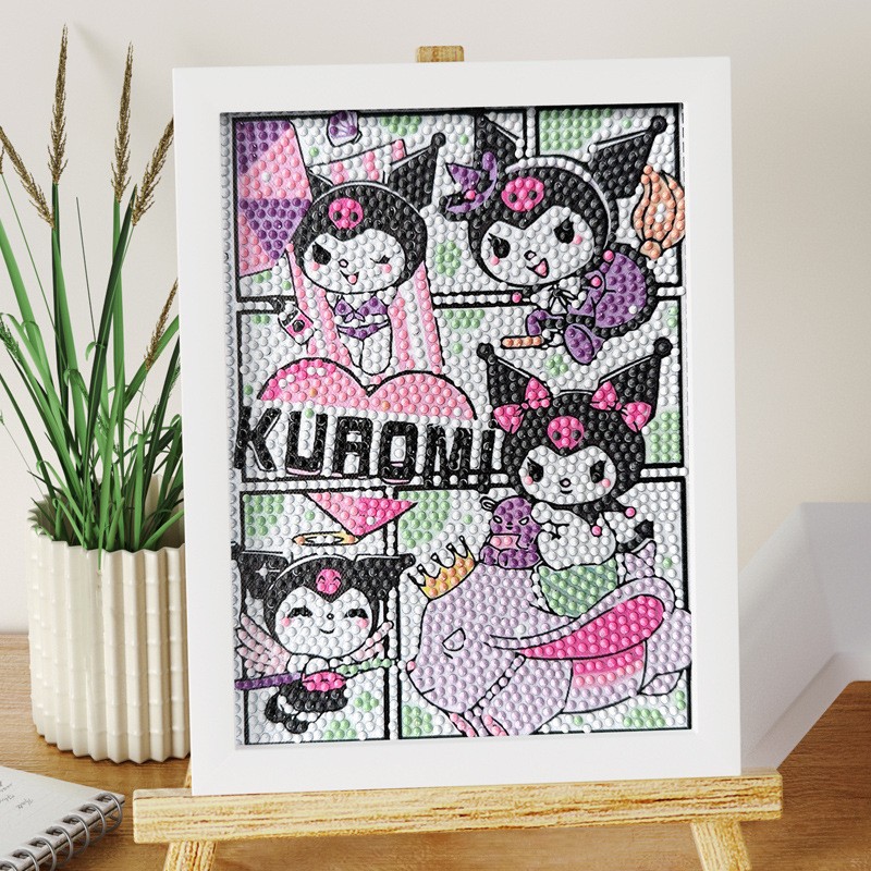 Picture of Children's DIY Diamond Painting Wholesale Princess Diamond Stickers Rabbit Dot Diamond Painting Kindergarten Handmade Educational Toys