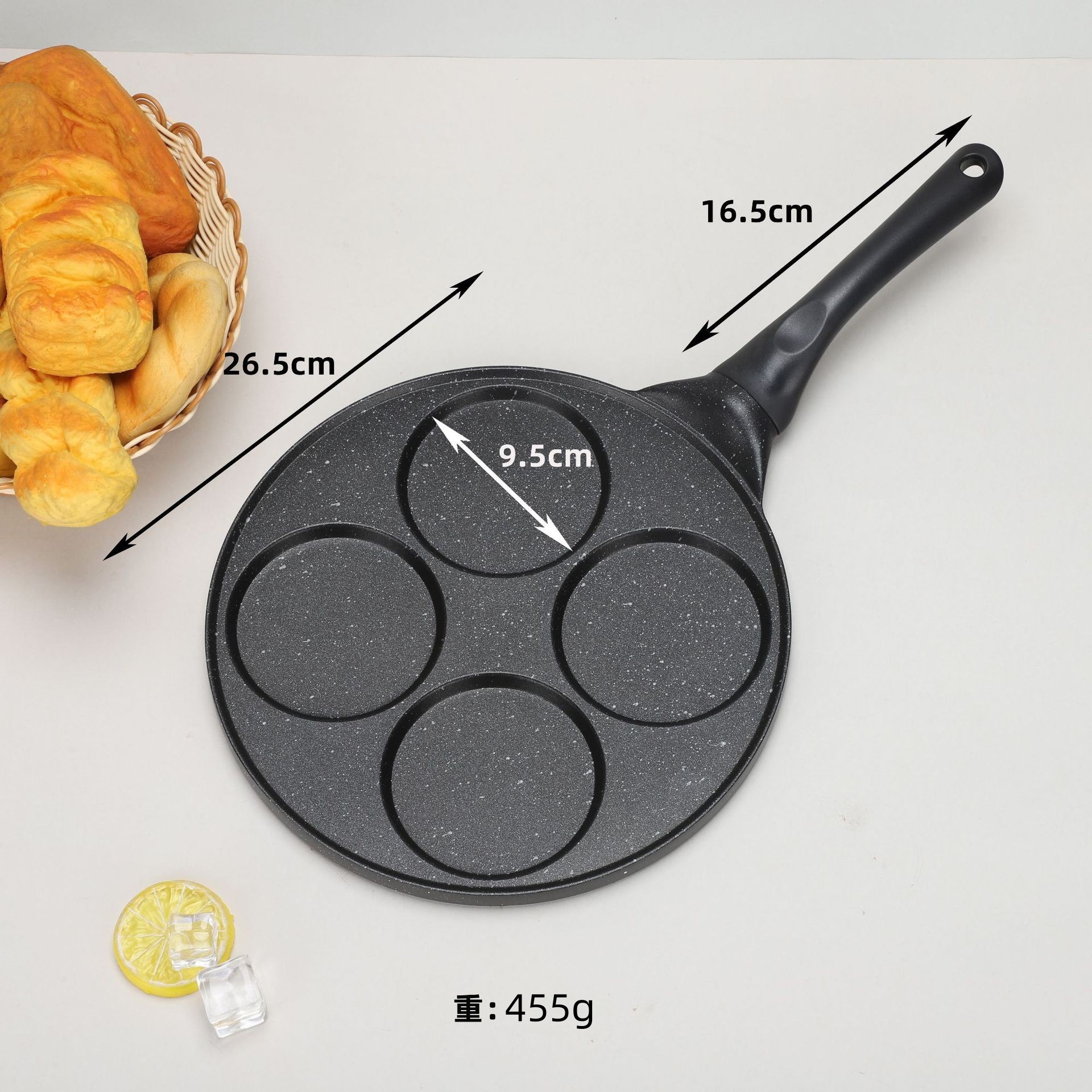 Picture of 1Pcmulti-Hole Egg Frying Pan Creative Porous Frying Pan Barbecue Plate Household Aluminum Alloy Series