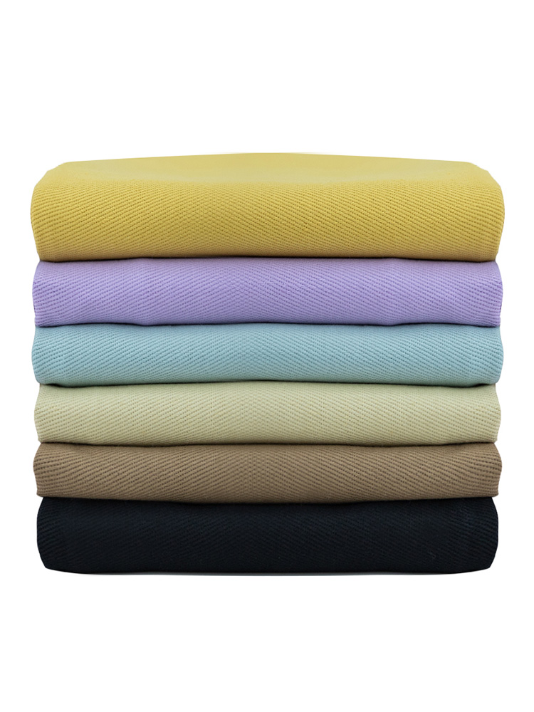 Picture of Color Cotton Washed Denim Fabric Twill Thickened Pants Jacket Bag Shoes Hat Skirt DIY Clothing Fabric