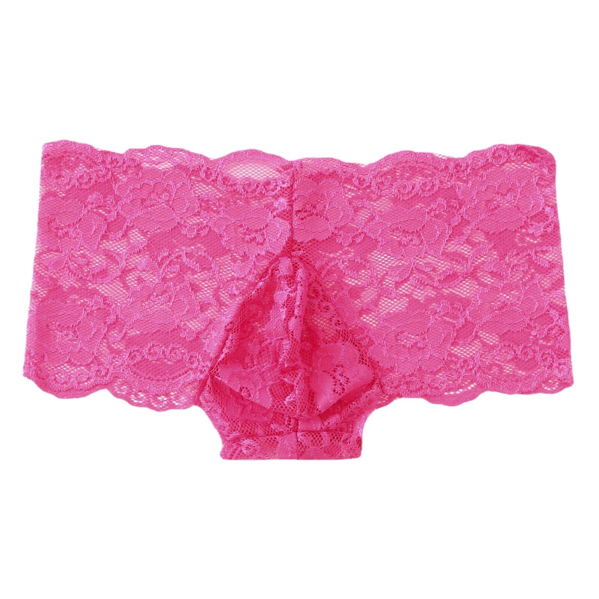 European and American Men's Lace Underwear AliExpress Foreign Trade Nightclub Pseudo-Niang Stage Role Playing Boxer Underwear