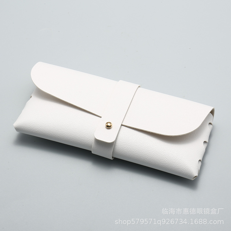 Picture of Factory Batch Glasses Case in stock New Single Nail Leather Sunglasses Bag Hand-woven Sunglasses Box Printable LOGO