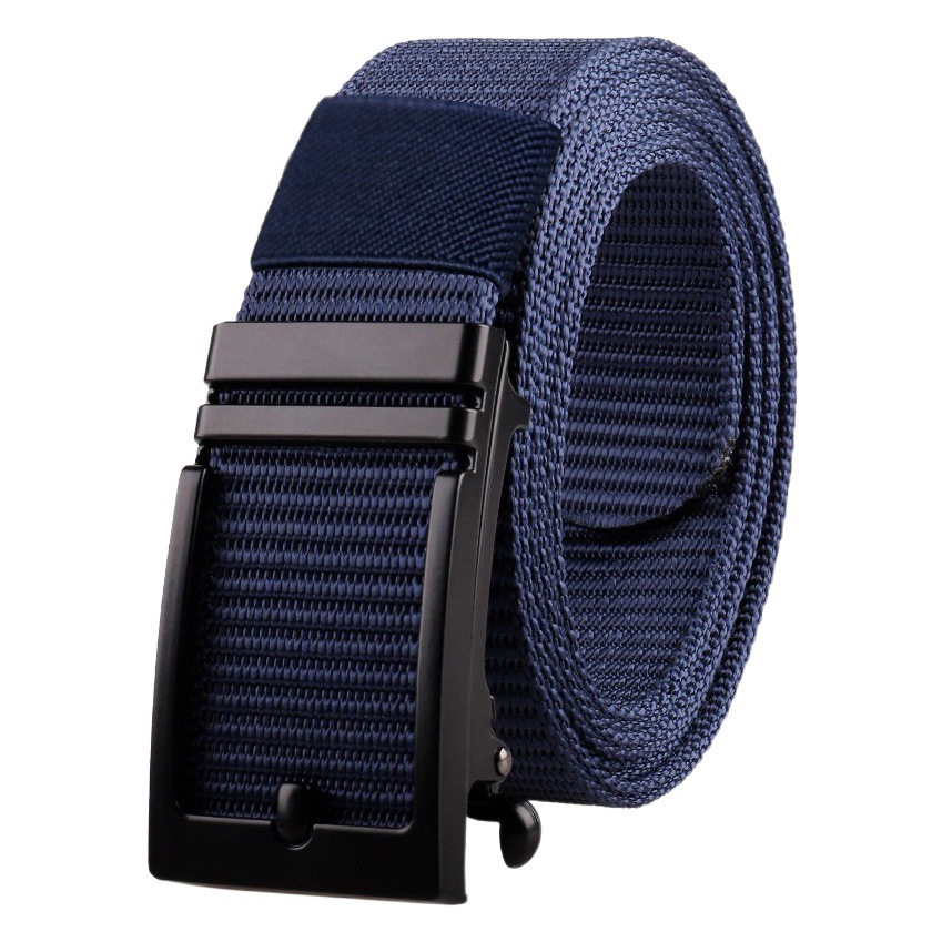 New Toothless Alloy Buckle Canvas Belt Outdoor Training Tactical Belt Men's Caution Pants All-match Belt in stock