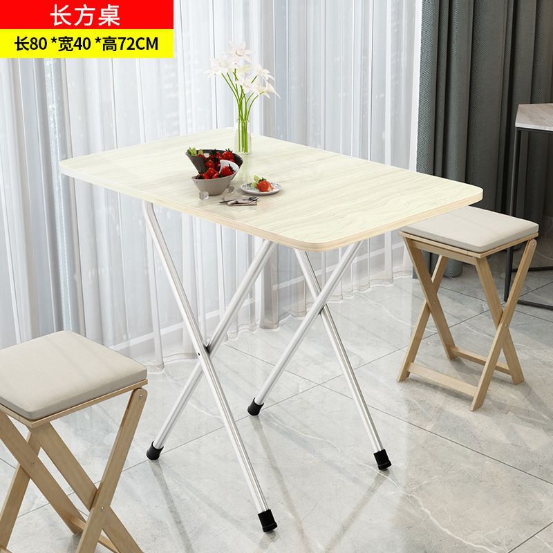 Picture of Wholesale Folding Table Dining Table Home Small Dining Table Portable Outdoor Folding Stalling Table Square Dormitory Simple