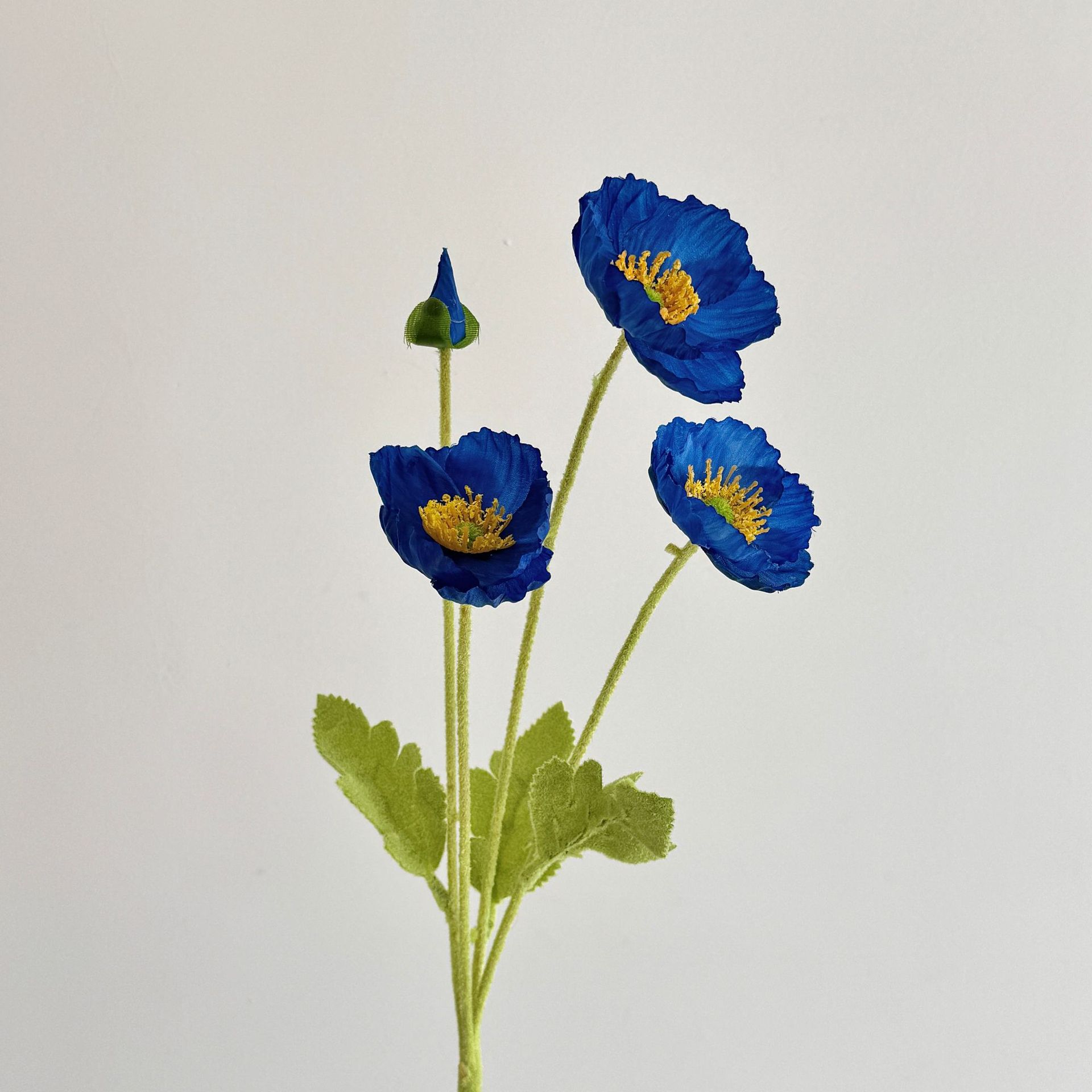 Picture of Poppy Artificial Flowers, High-End Realistic Wedding Scene Layout, Home Decoration Ornaments, Artificial Flowers, Silk Flowers, Artificial Flowers