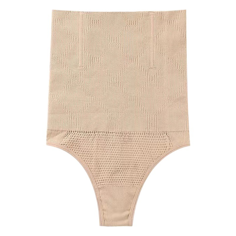 Seamless Body Shaping High-Waisted Tummy Control Thong for Women, Waist Cincher, Waist Shaping, Butt Lifting, Exposed Pp, Seamless Panties, Firming