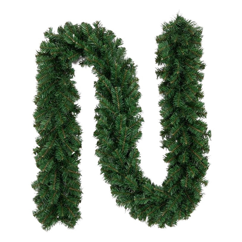 2.7m Christmas Rattan Window Hanging Ornaments Christmas Tree Package Hanging Decorations Colorful Balls Christmas Flowers Korean Style Decorative Style