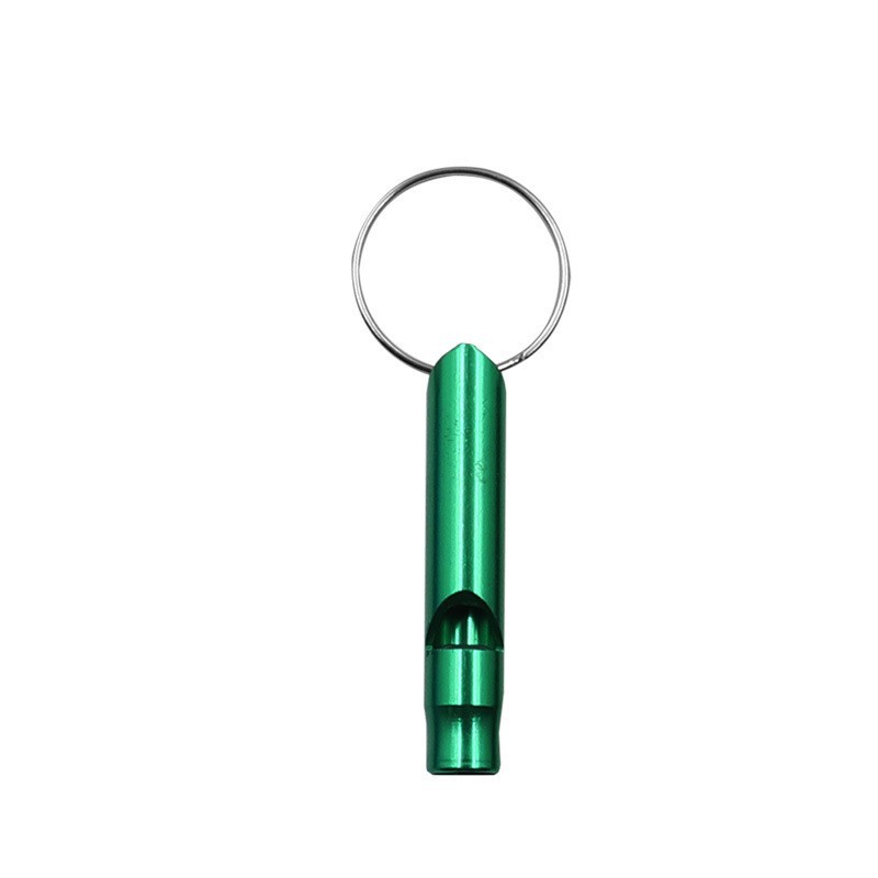 Picture of Aluminum alloy big small size whistle field survival whistle outdoor activities training whistle survival whistle metal whistle