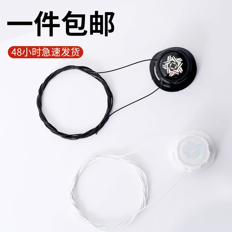 Rotating Shoe Buckle in stock One PieceFree Lazy Shoelace Anti-drop Buckle Accessories Black Wire Rope Rotating Buckle