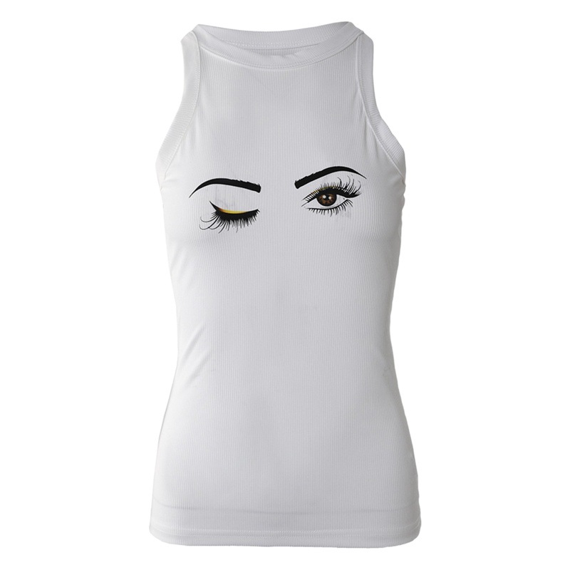 [Spot] Women's printed short-sleeved T-shirt