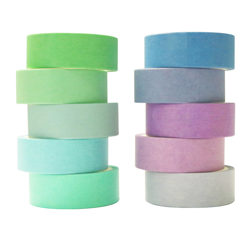 Picture of Solid color and paper tape 20 color suit rainbow diy decorative hand account tape Amazon supply cross-border wholesale