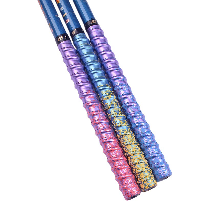 Gradient Dragon Scale Pu Printed Grip Sweat-Absorbent Tape for Fishing Rods and Badminton Rackets Wholesale