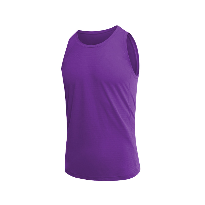 Picture of Professional Running Vest Breathing Square Wide Shoulder Traceless Quick-drying Loose Anti-wear Training Sports I-shaped Vest