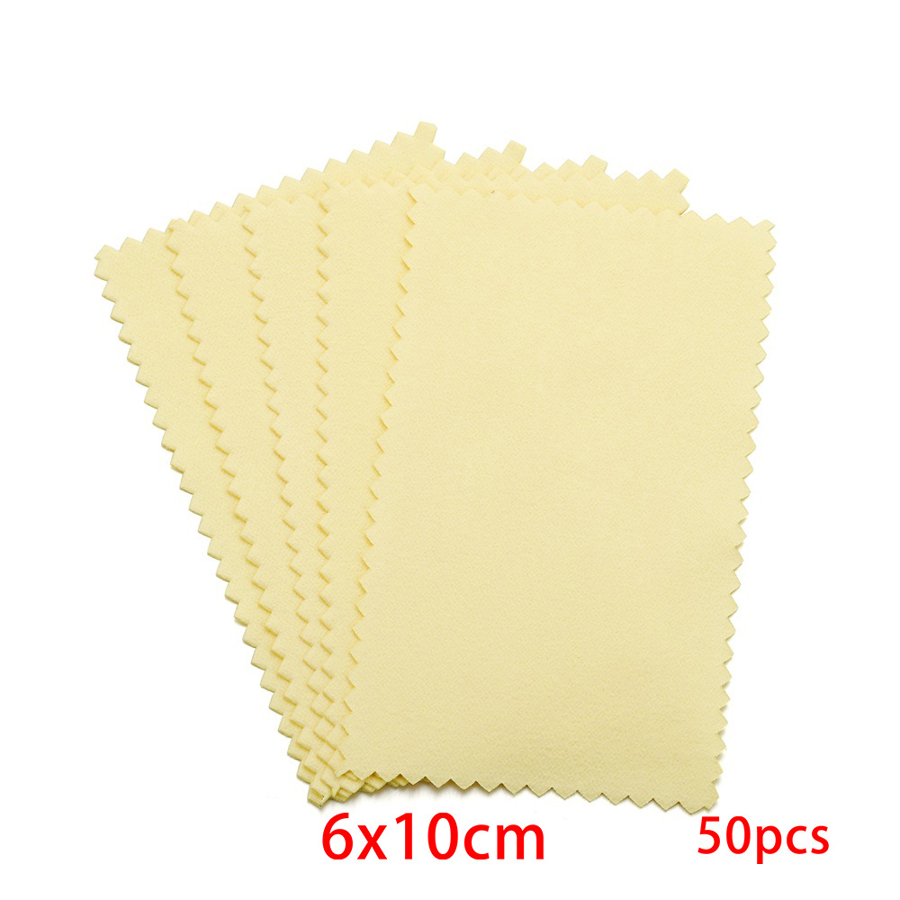 Picture of Jewelry Maintenance Square Marble Pattern Silver Wipe Double-sided Mirror Wipe Cloth Silver Gauze Suede Bright Silver Cloth
