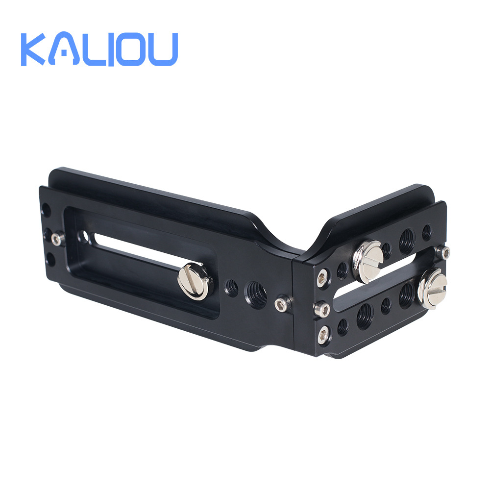 Picture of SLR camera L-type pan/tilt quick release board Kafei board L-type MPU-105L board vertical clapper metal L-type quick release board