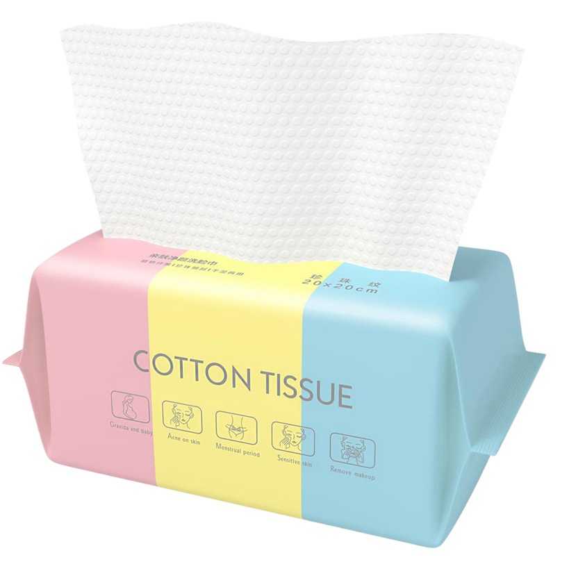 Disposable face towel wholesale withdrawable cotton soft towel Pearl pattern cleansing towel face towel beauty cleansing towel