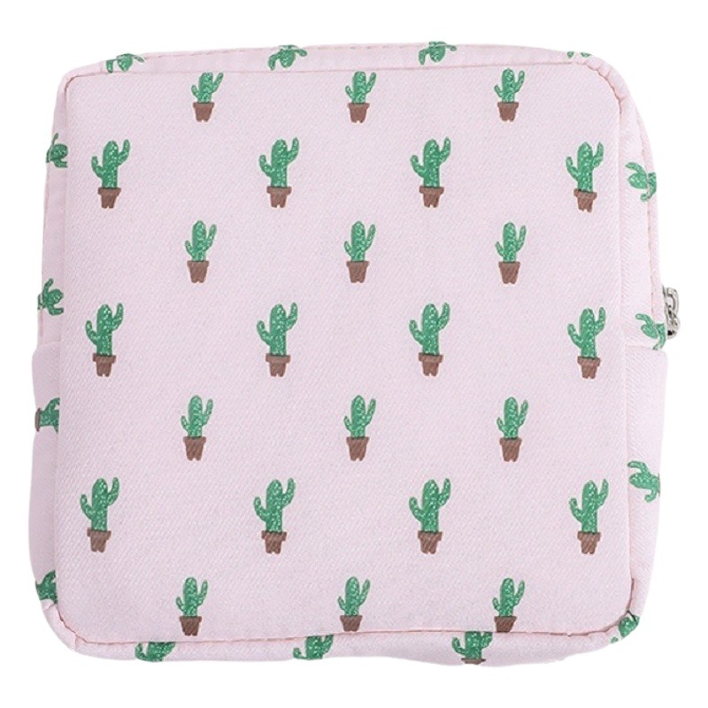 Portable Sanitary Napkin Storage Bag Waterproof Women's Travel Monthly Pad Bag Aunt Napkin Bag Lipstick Small Change Bag