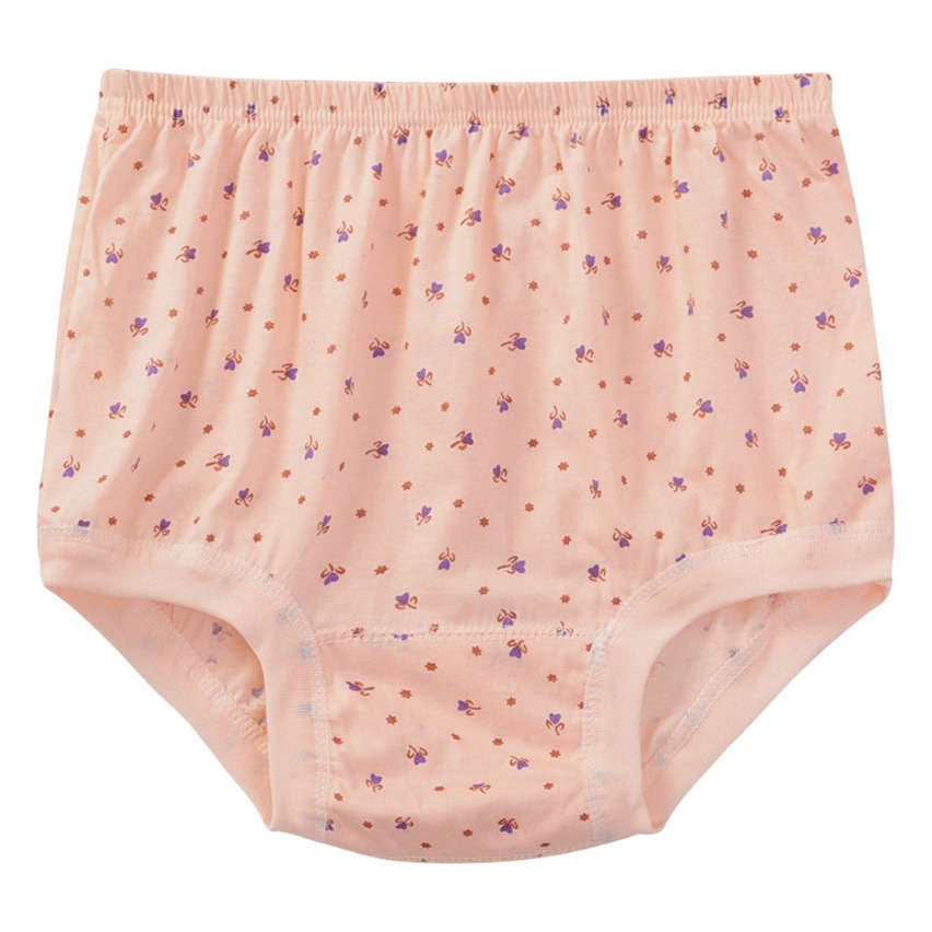 Middle-aged and elderly underwear women's cotton mother's underwear high waist large size loose triangle shorts women's cotton pants