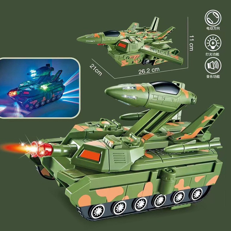 Picture of Shake the same electric universal cool rotating motorcycle deformation car light music kindergarten children's toys batch