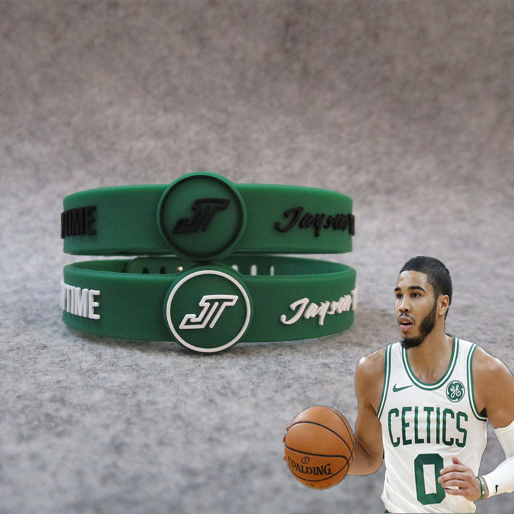 Basketball star Green Army No. 0 Tatum sports adjustable Bracelet Wristband fans jewelry Brown Owen Kobe Curry