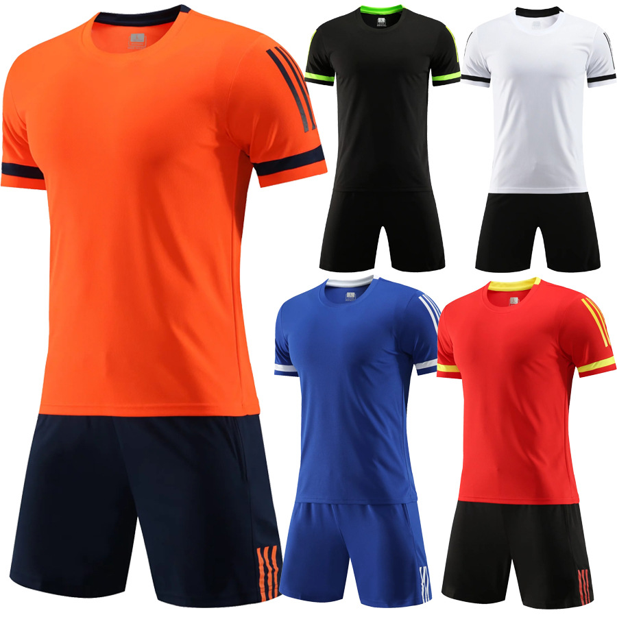 Company Team Competition Jersey Primary and Secondary School Students Sportswear Adult Children Football Clothes Club Training Ball Shirt