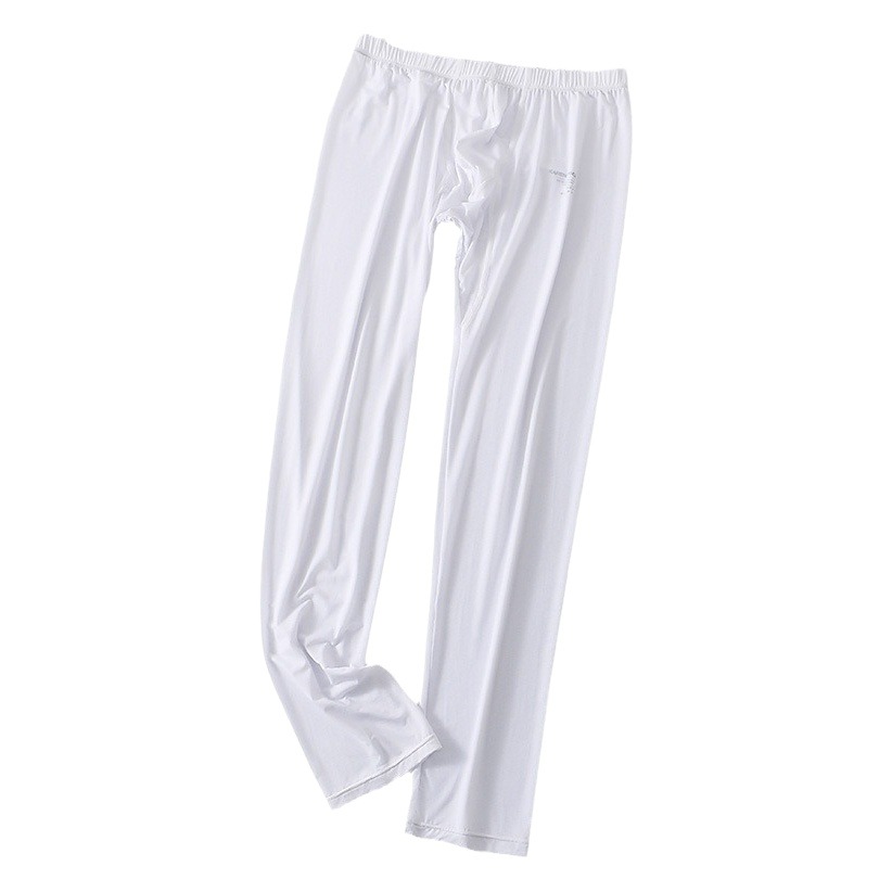 Men's Ice Silk long johns silky high elastic mask pants ultra-thin quick-drying stretch leggings cotton pants wear-free underwear in stock
