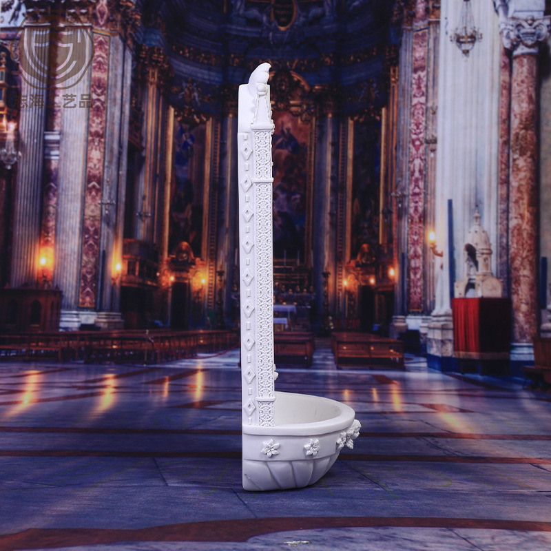 Picture of Cross-Border Supplier 22.5cm High Classical Figure Holy Water Pendant Mother's Day Interior Decoration Resin Crafts