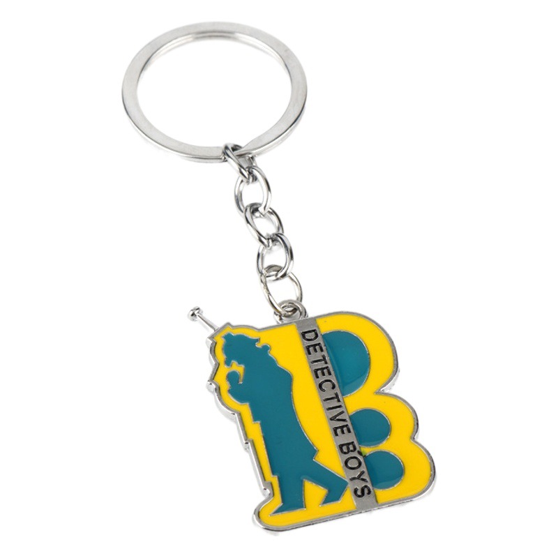 Animation peripheral cos detective Conan communicator keychain jewelry decoration car key pendant small gift