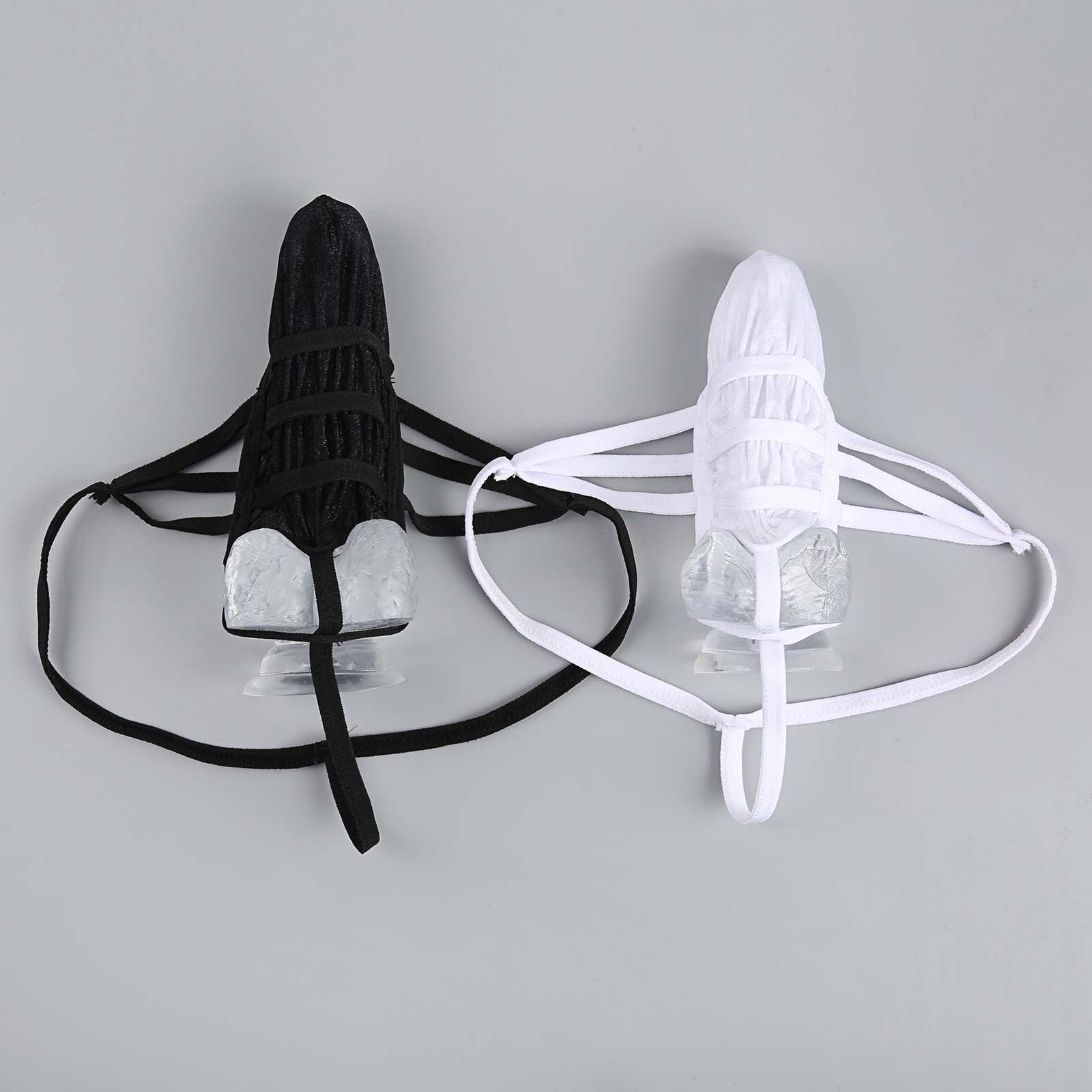 Men's sexy underwear JJ rope sexy perspective underwear men's egg plane thong